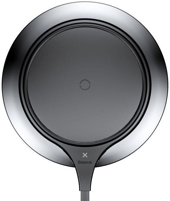 Baseus Metal Qi Draadloze 7.5W Snellader Zwart afbeelding 1