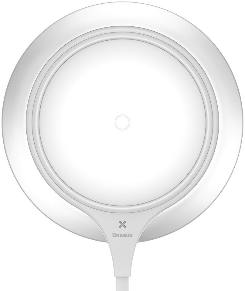 Baseus Metal Qi Draadloze 7.5W Snellader Wit afbeelding 1