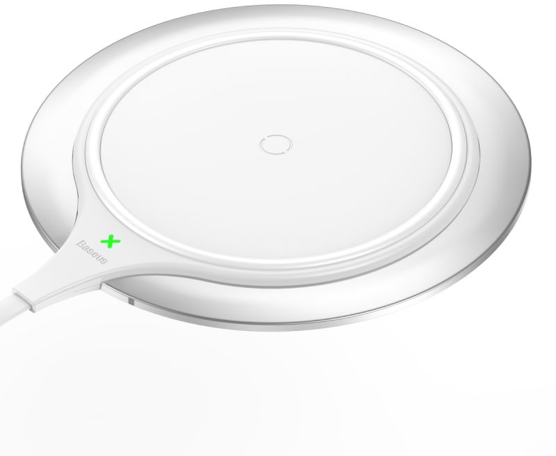 Baseus Metal Qi Draadloze 7.5W Snellader Wit afbeelding 6