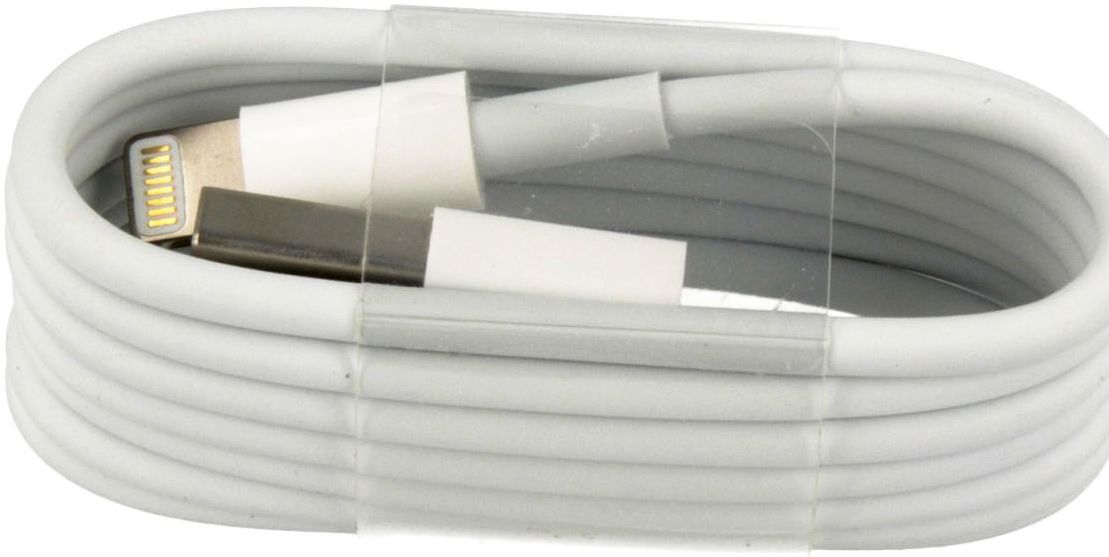 4smarts 12W USB-A Adapter met iPhone Lightning Kabel 1 Meter 2.4A Wit afbeelding 4