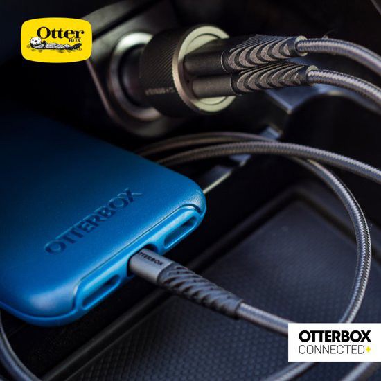 OtterBox Dual USB Autolader Zwart afbeelding 5