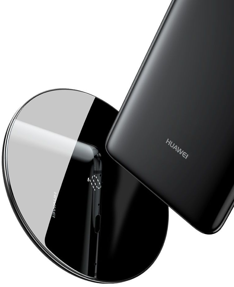 Baseus Qi Draadloze Oplader 10W Smartphonelader Zwart afbeelding 2
