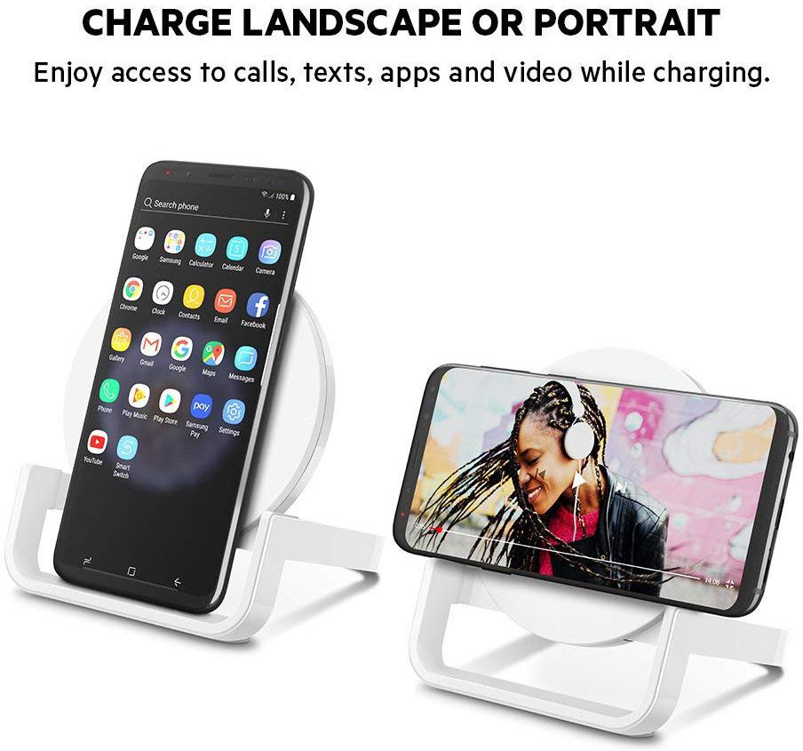 Belkin Boost UP Universele QI Draadloze Oplader Standaard 10W Wit afbeelding 11