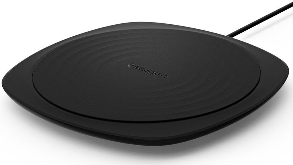 Spigen Essential F305W Universele Wireless Fast Charger (9W) Zwart afbeelding 2