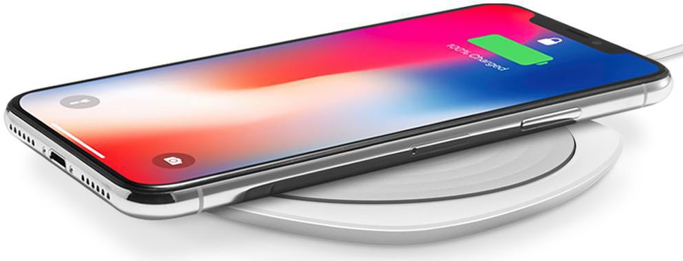 Spigen Essential F305W Universele Wireless Fast Charger (9W) Wit afbeelding 1