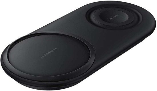 Samsung Charger Duo Pad EP-P5200 Draadloze Fast Charge Oplader Zwart afbeelding 5