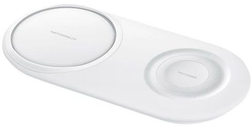 Samsung Charger Duo Pad EP-P5200 Draadloze Fast Charge Oplader Wit afbeelding 4