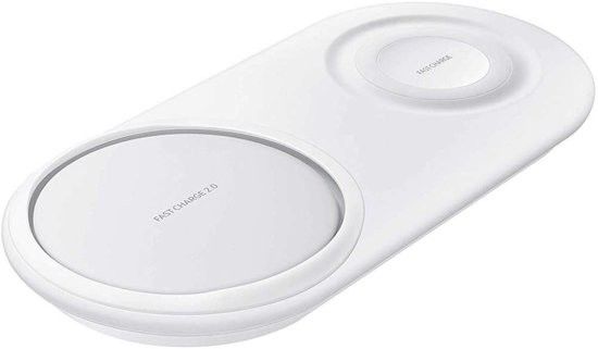 Samsung Charger Duo Pad EP-P5200 Draadloze Fast Charge Oplader Wit afbeelding 6