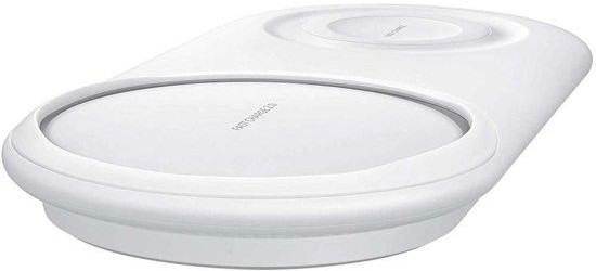 Samsung Charger Duo Pad EP-P5200 Draadloze Fast Charge Oplader Wit afbeelding 7