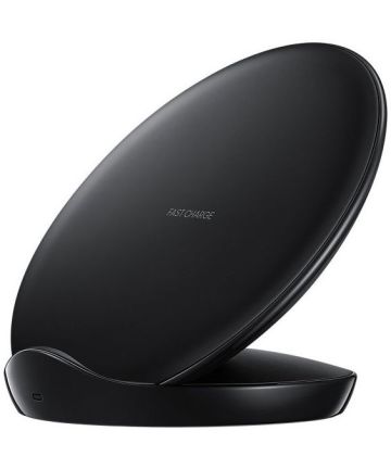 Samsung Wireless Charger Standing Fast Charge Oplader Zwart Opladers