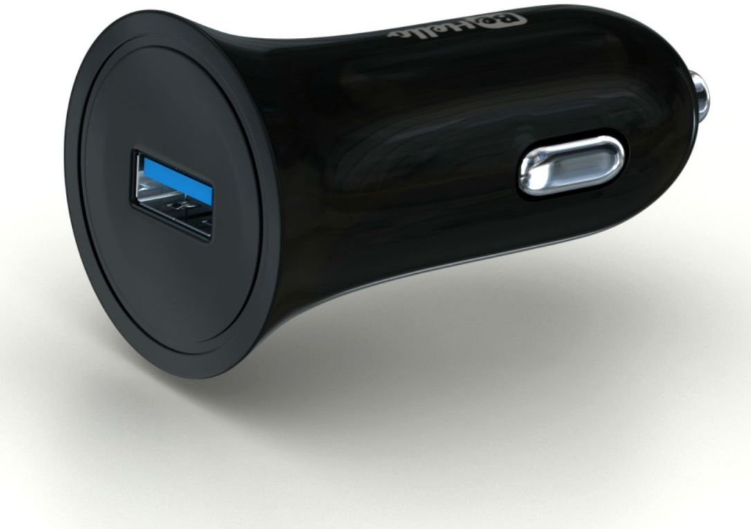 BeHello Quick Charge 3.0 USB-C Autolader Zwart afbeelding 2
