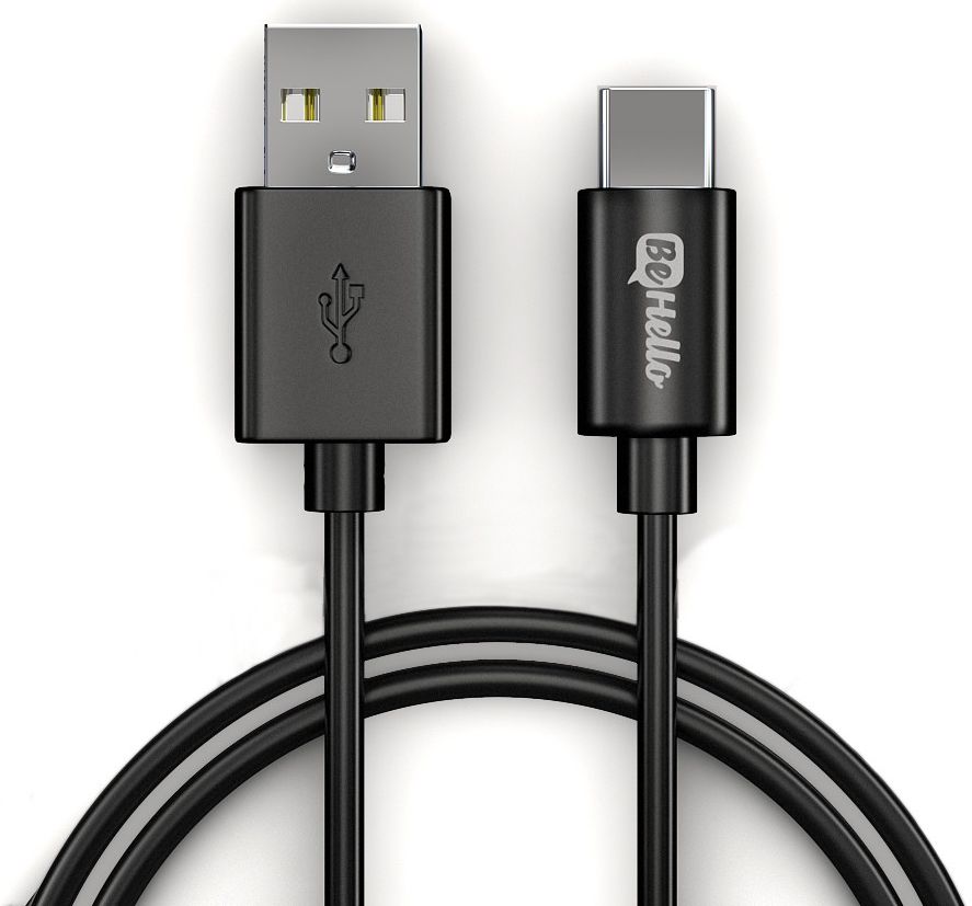 BeHello Quick Charge 3.0 USB-C Oplader Zwart afbeelding 3