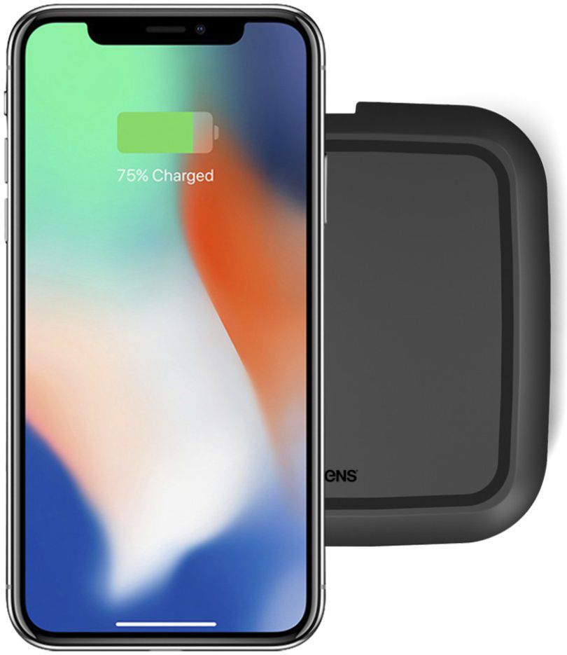 ZENS Single Smartphone QI Draadloze Oplader Zwart afbeelding 1