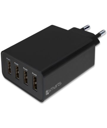 4Smarts Voltplug Quad Wall Charger 5A Opladers