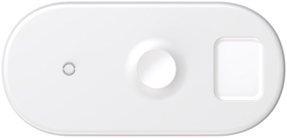 Baseus 3 in 1 Draadloze Oplader [iPhone + Apple Watch + AirPods] Wit afbeelding 16