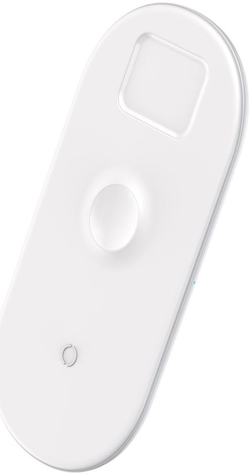 Baseus 3 in 1 Draadloze Oplader [iPhone + Apple Watch + AirPods] Wit afbeelding 7