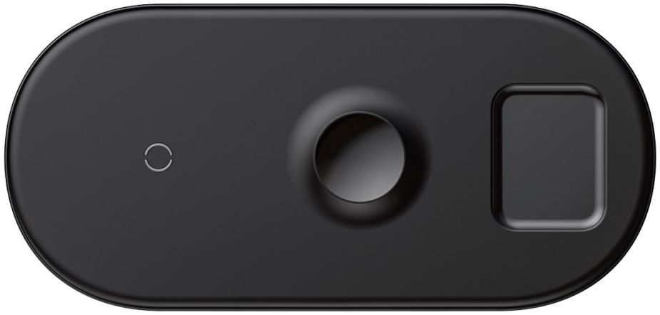 Baseus 3 in 1 Draadloze Oplader [iPhone + Apple Watch + AirPods] Zwart afbeelding 14