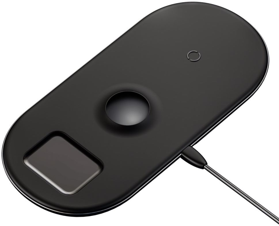 Baseus 3 in 1 Draadloze Oplader [iPhone + Apple Watch + AirPods] Zwart afbeelding 10