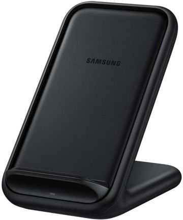 Originele Samsung Wireless Charging Stand Fast Charge Oplader Zwart Opladers