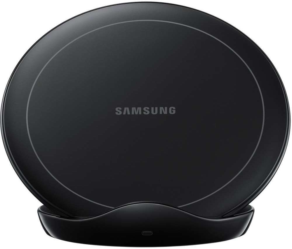 Samsung Wireless Charger Stand Fast Charge Oplader 9W Zwart afbeelding 5