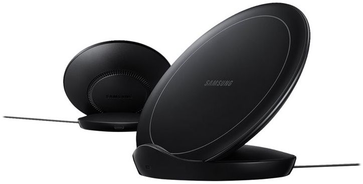 Samsung Wireless Charger Stand Fast Charge Oplader 9W Zwart afbeelding 7