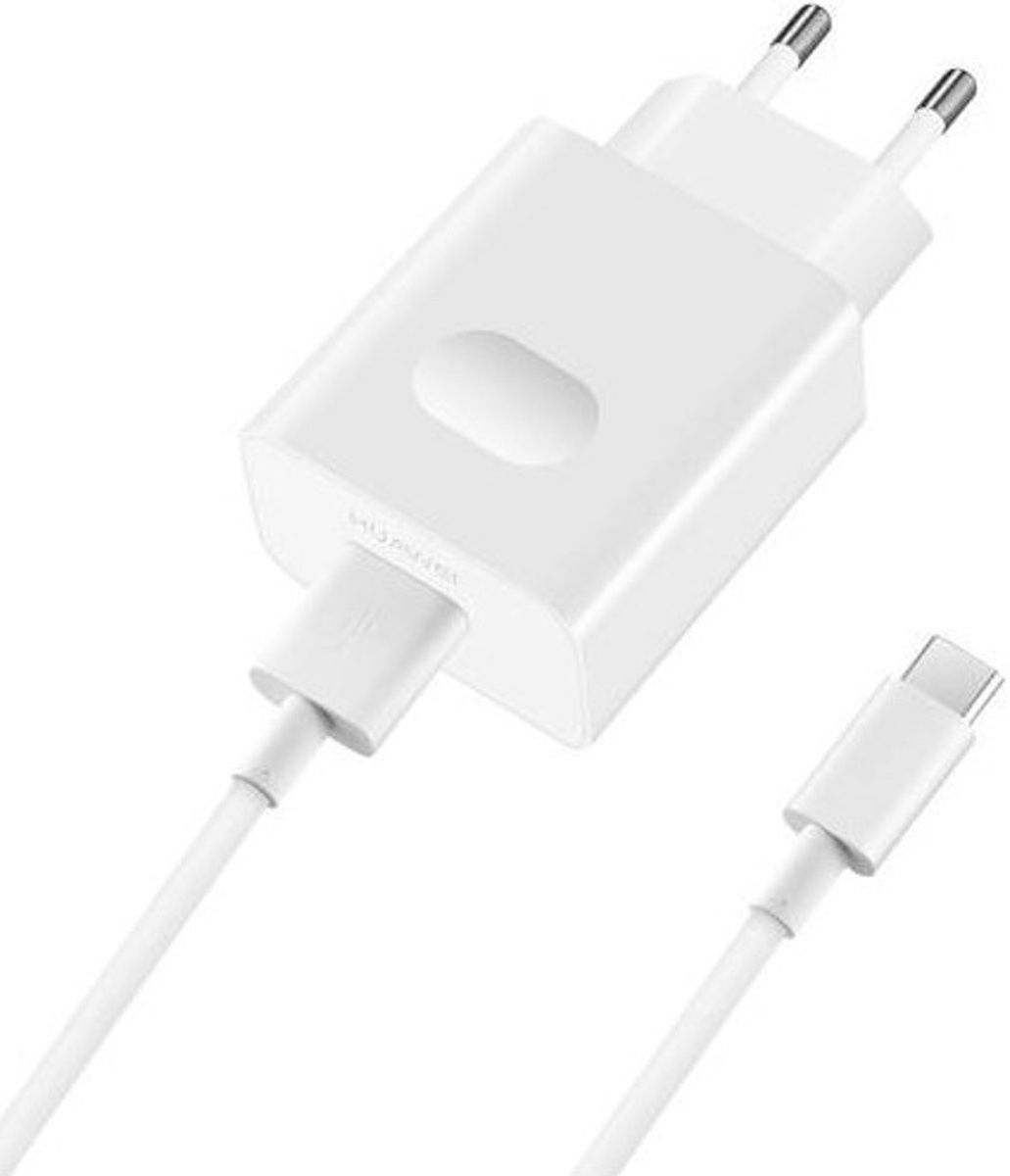 Huawei Super Charge USB-Type C Oplader Wit afbeelding 1
