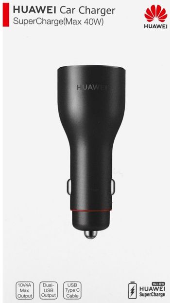 Huawei CP37 Car Charger 40W Zwart afbeelding 4