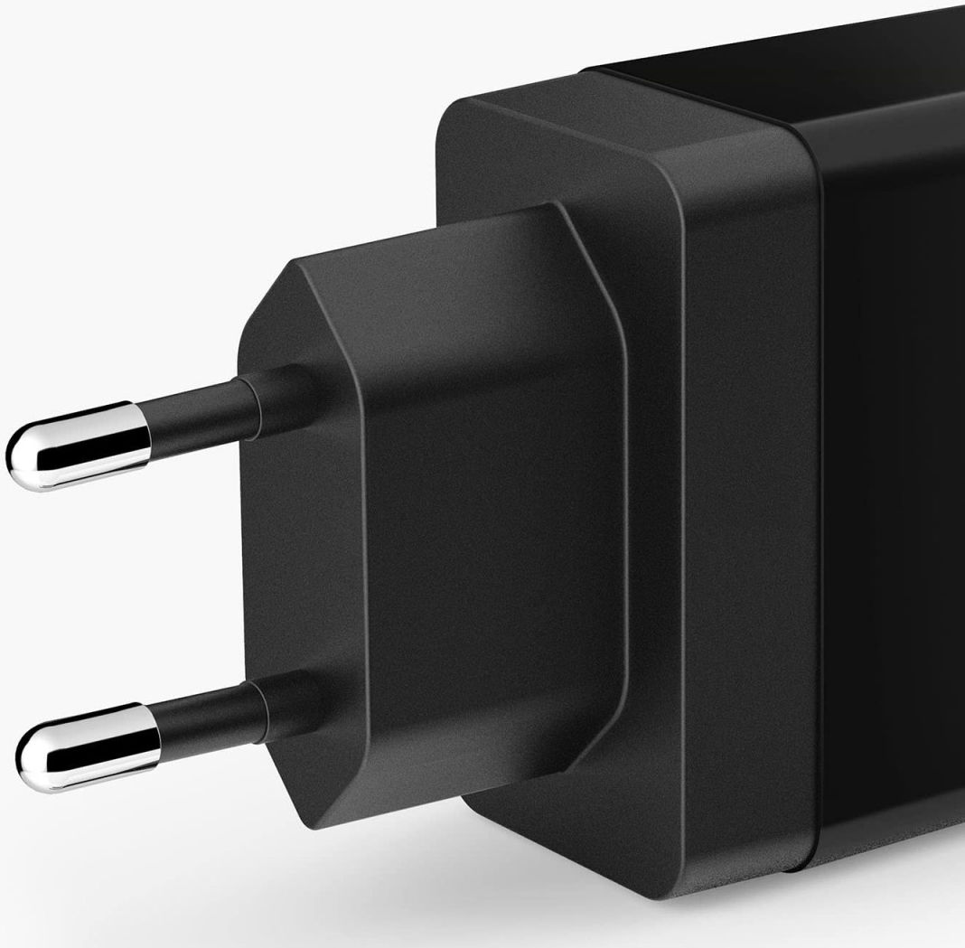 Anker PowerPort 2 Poorts USB 24W Thuislader Zwart afbeelding 3
