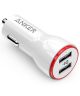 Anker PowerDrive 2 Dubbele USB Poort 24W Autolader Wit
