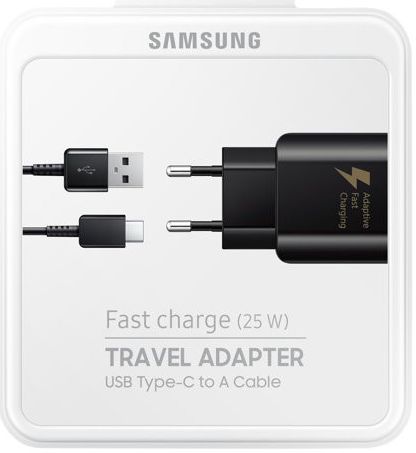 Originele Samsung Fast Charge (25 W) Travel Adapter USB-C Zwart afbeelding 4