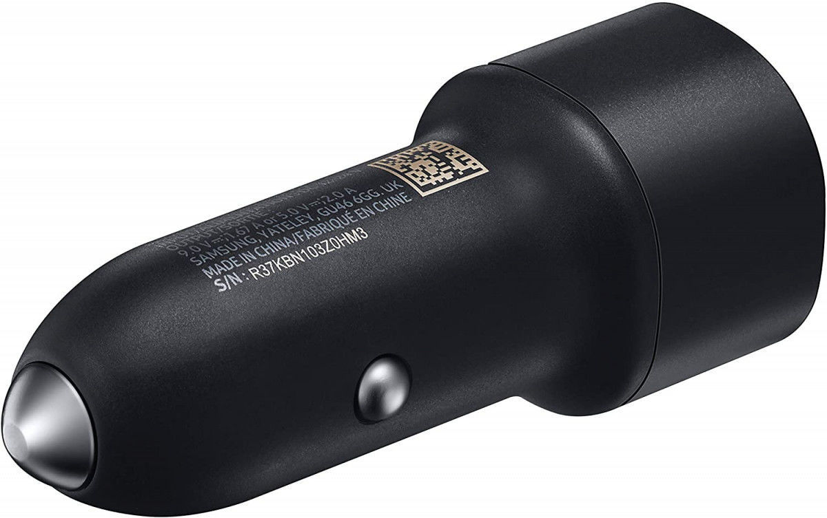 Originele Samsung Duo 15W Fast Charge Autolader Twee USB Poorten Zwart afbeelding 3
