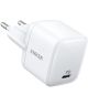Anker PowerPort Atom USB-C Power Delivery 1 Thuislader Wit