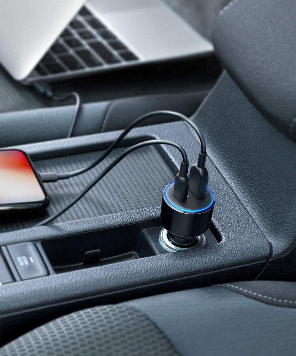 Anker PowerDrive Speed+ Power Delivery Autolader Zwart afbeelding 2