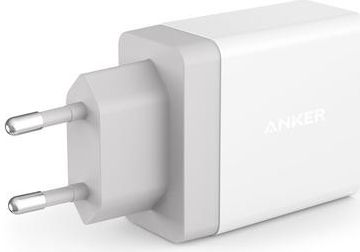 Anker PowerPort 2 Poorts USB 24W Thuislader Wit afbeelding 3