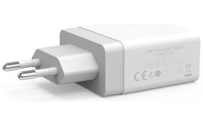 Anker PowerPort 2 Poorts USB 24W Thuislader Wit afbeelding 4