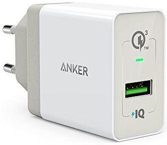 Anker PowerPort+ 1 18W Quick-Charge 3.0 Thuislader Wit afbeelding 1