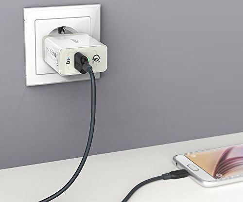 Anker PowerPort+ 1 18W Quick-Charge 3.0 Thuislader Wit afbeelding 2