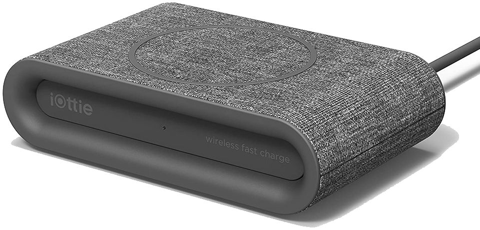 iOttie iON Wireless Plus Fast Charge Draadloze Oplader 10W Grijs afbeelding 1