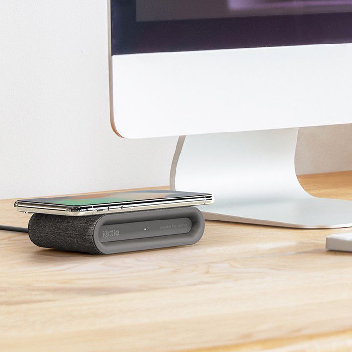 iOttie iON Wireless Plus Fast Charge Draadloze Oplader 10W Grijs afbeelding 11