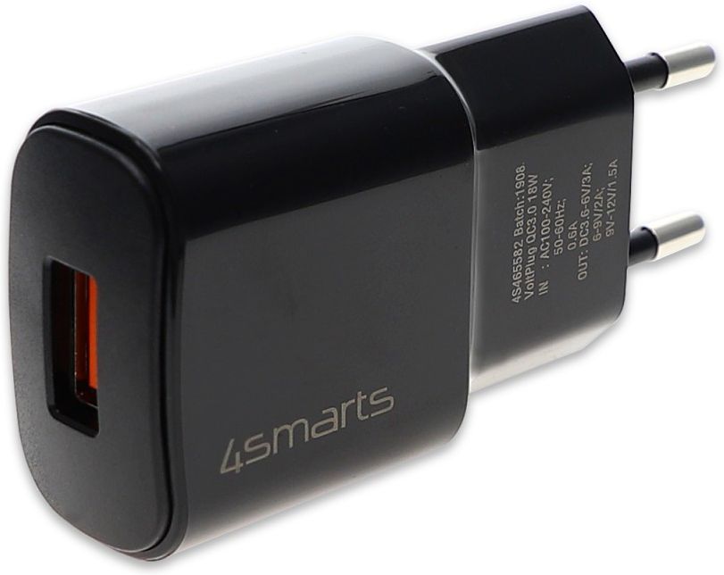4smarts VoltPlug Oplader met ComboCord Kabel Zwart afbeelding 5