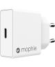 Mophie USB-C 18W Fast Charge Thuislader Wit