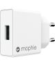 Mophie USB-A 18W Fast Charge Thuislader Wit