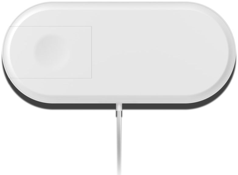 2 in 1 Wireless Fast Charger Pad Wit afbeelding 10