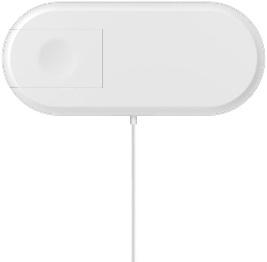 2 in 1 Wireless Fast Charger Pad Wit afbeelding 4