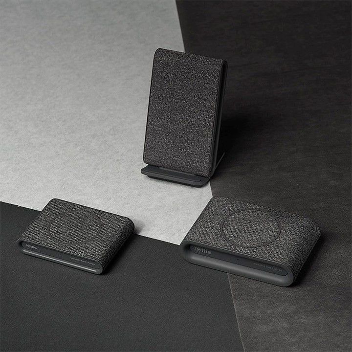 iOttie iON Wireless Stand Fast Charge Draadloze Oplader Donker Grijs afbeelding 8