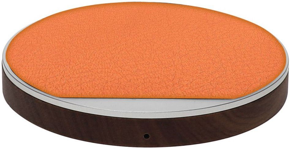 4smarts Select LIGNO 10W Fast Charge Draadloze Oplader Zilver/Oranje afbeelding 2
