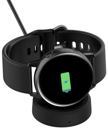Samsung Galaxy Watch Active Oplader Draadloos Opladen Dock Zwart Opladers