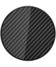 PopSockets Luxe PopGrip Carbon Fiber Zwart