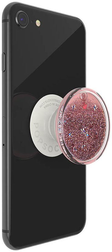 PopSockets PopGrip Luxe Telefoon Greep en Standaard Glitter Roze afbeelding 3