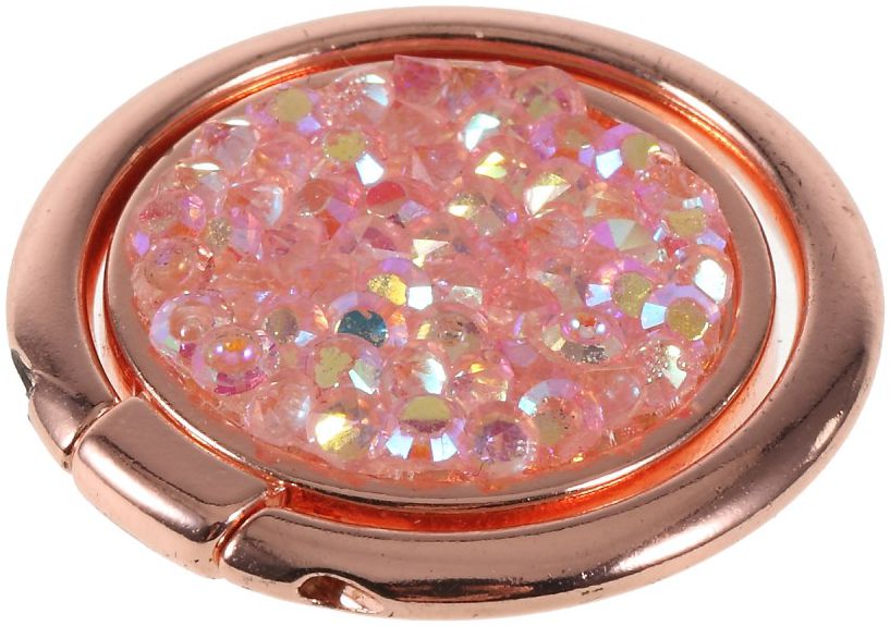 Universele Kickstand Ring en Vinger Houder Attachable Glitter Roze afbeelding 3